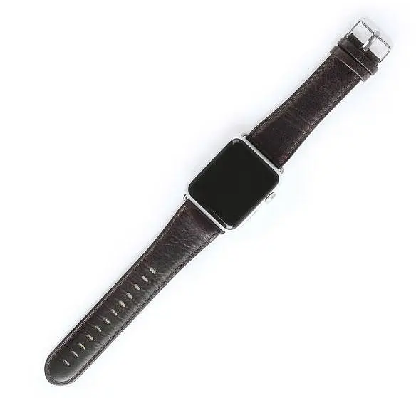 Кожаный ремешок Primo для Apple Watch 38 мм, 40 мм, 41 мм Dark Brown - фото 2