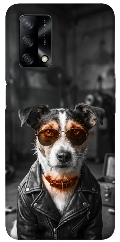 TPU чохол Demsky Jack rassel для Oppo A74 4G