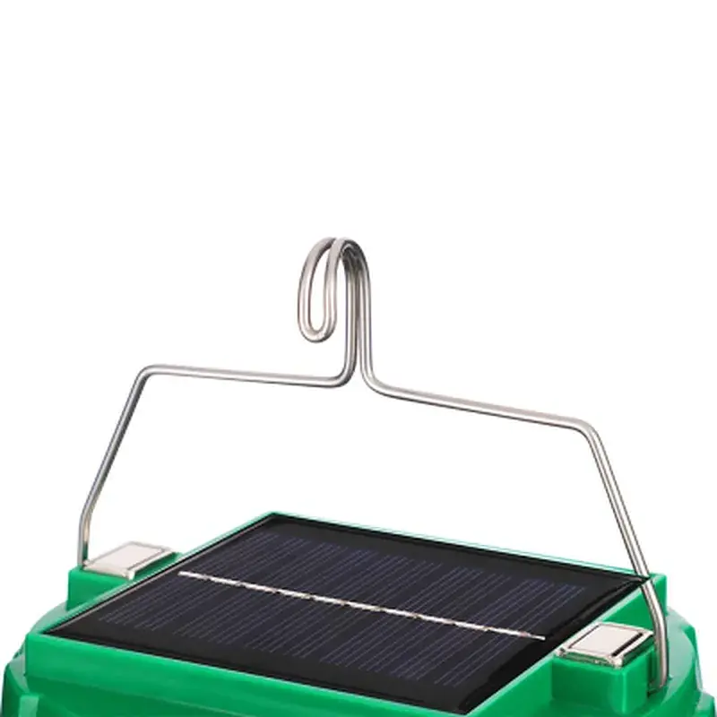 Кемпінговий ліхтар NEWVEW NV-E953 50W із сонячною панеллю, 3600mAh, Green (NWVW-NV-E953-GN) - фото 5