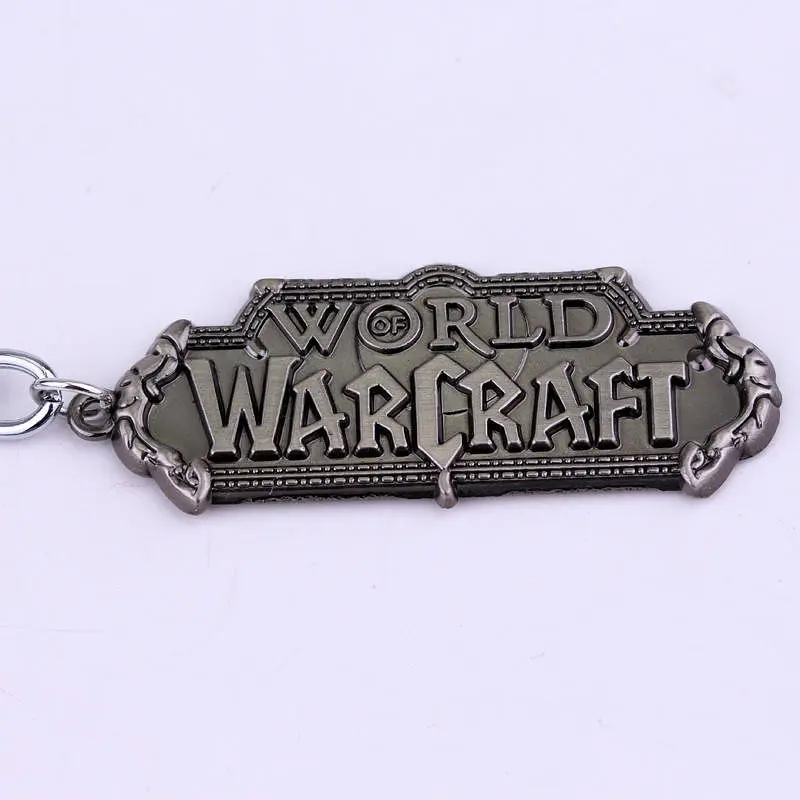 Брелок World of Warcraft Logo Варкрафт срібло.264 - фото 3