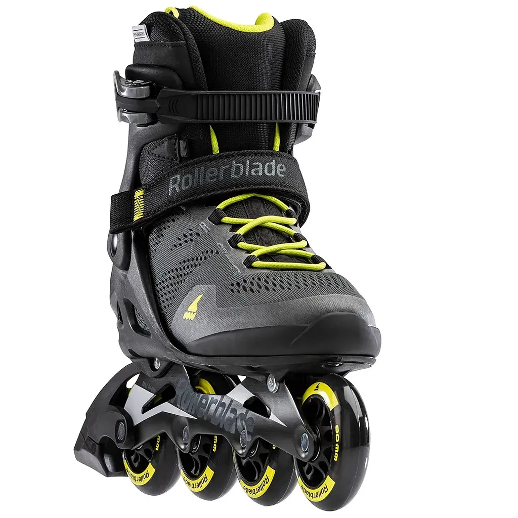 Ролики Rollerblade Macroblade 80 300 Чорний-Салатовий - фото 3