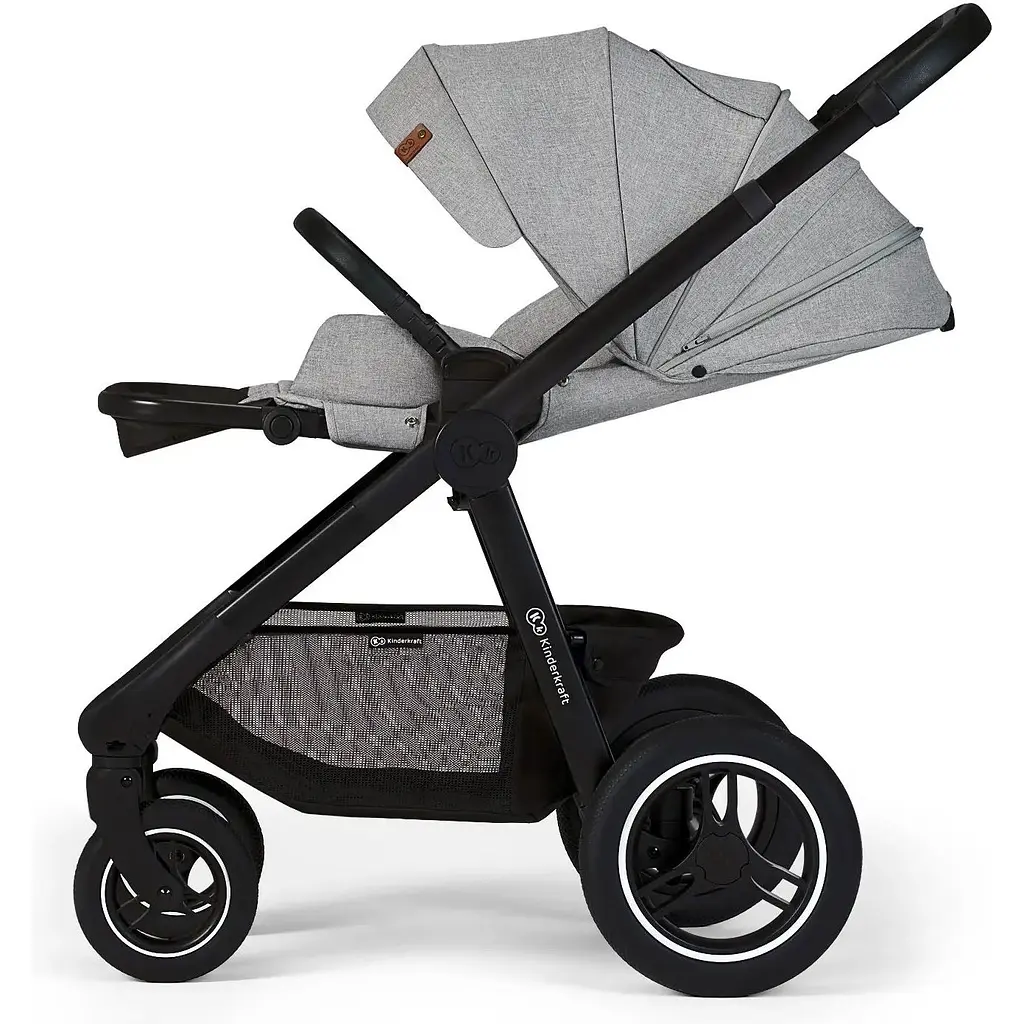 Універсальна коляска 2 в 1 Kinderkraft Everyday 2 Light Gray світло-сіра (00-00305224) - фото 12