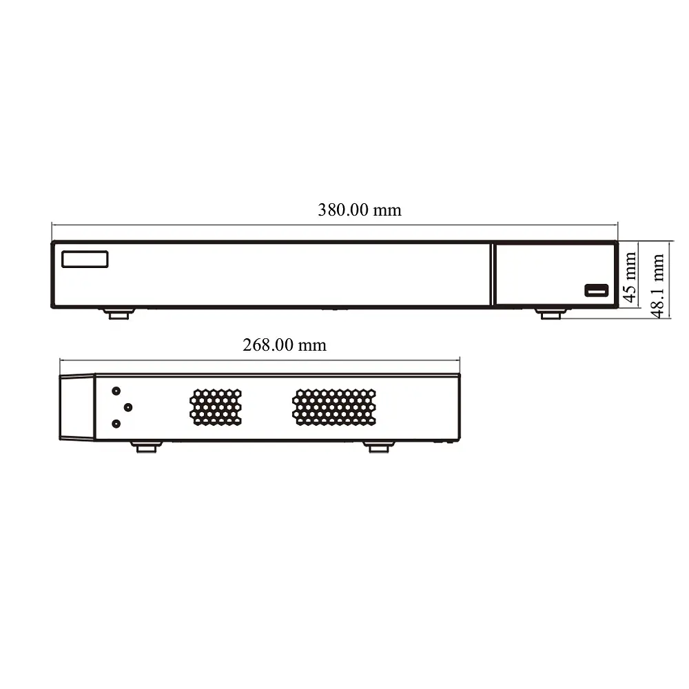 MHD-відеореєстратор 16-канальний 5Mp TVT TD-2716NE-HC-H (77-00332) - фото 3