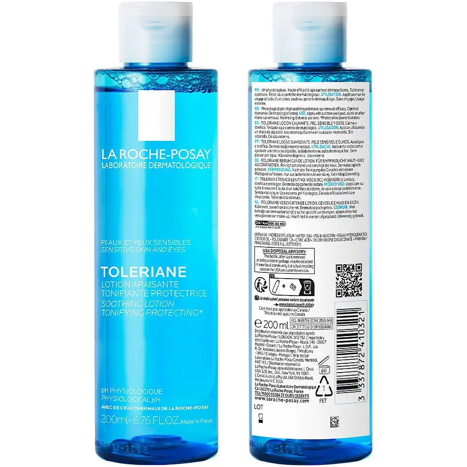 Заспокійливий тонік La Roche-Posay для чутливої шкіри 200 мл - фото 6