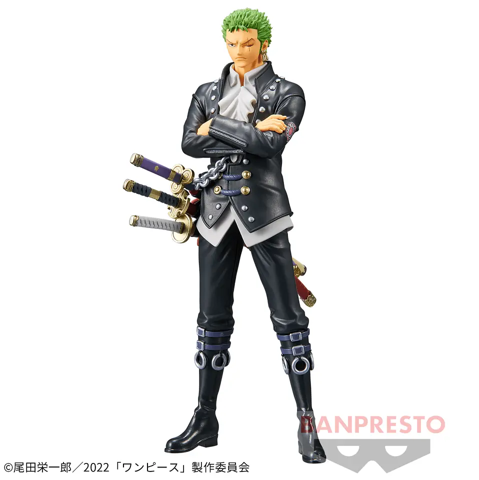 Фігурка Bandai Spirits The Grandline Men One Piece Roronoa Zoro Ван Піс Ророноа Зоро 17см BS TGM OP RZ - фото 5