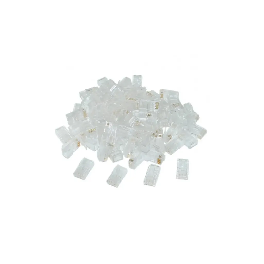 Конектор RJ45 cat.6 UTP 8P8C * 10 (позолоч. конт.) Cablexpert (LC-8P8C-002/10) - фото 2