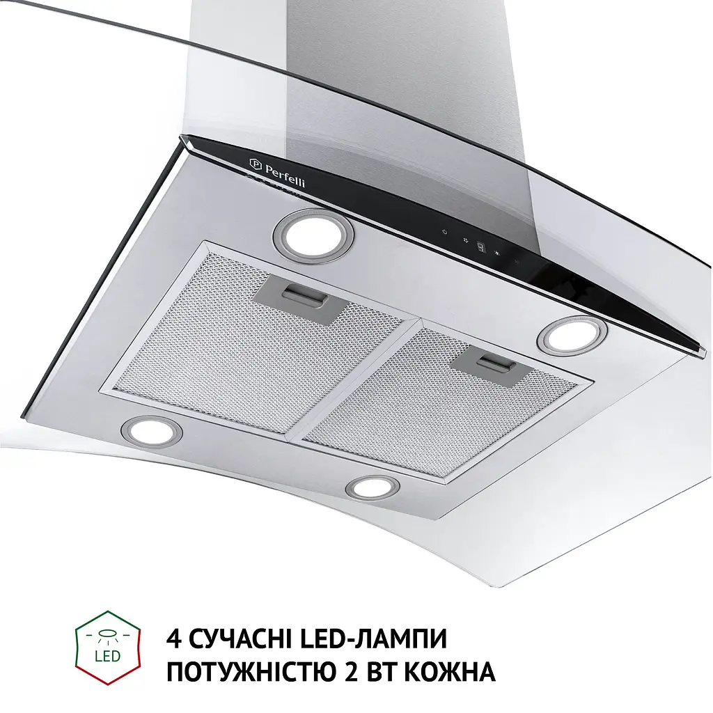 Витяжка острівна PERFELLI CGS 9632 I 1000 LED - фото 7