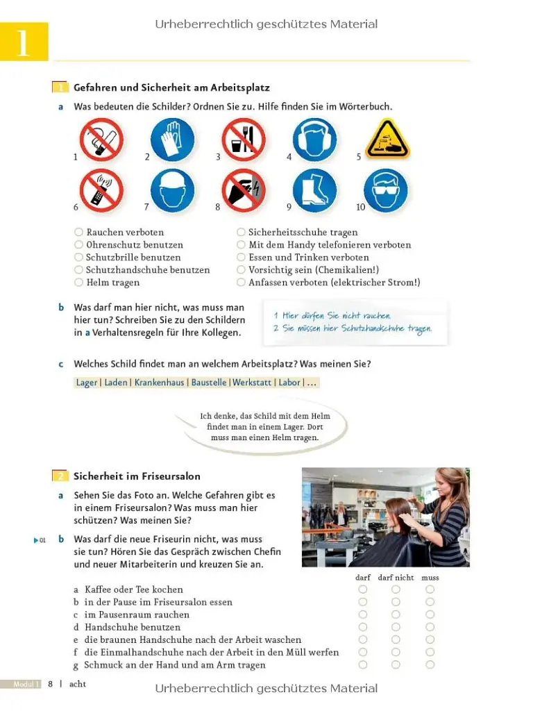 Menschen. Berufstrainer A2 mit Audio-CD. Deutsch als Fremdsprache - фото 6