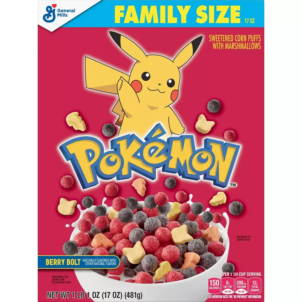 Сухий сніданок Pokemon Cereal 481g