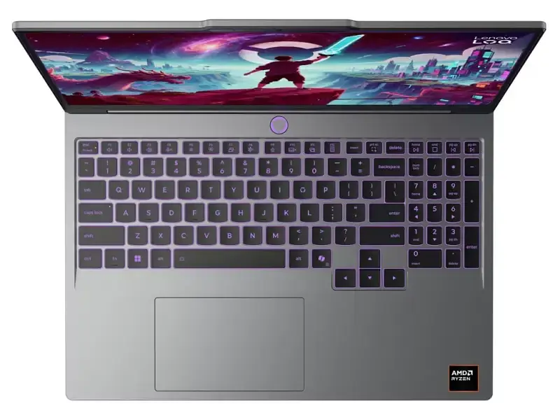 Ноутбук Lenovo LOQ 15AHP11 Luna Grey (83TN00BDRA) - фото 2
