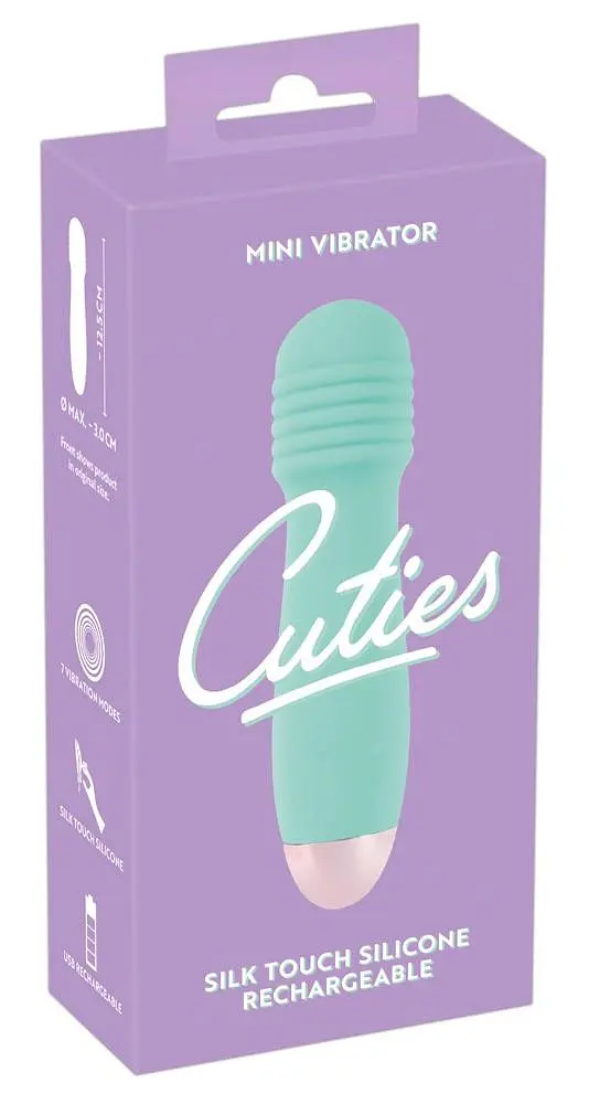 Вибратор Cuties Orion Mini Vibrator 12.5 см зеленый - фото 6