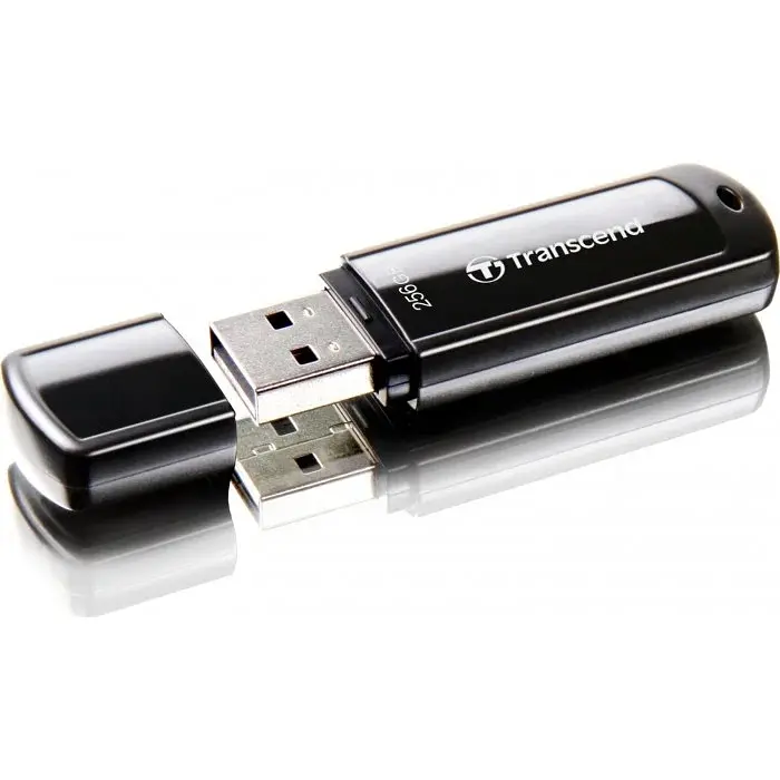Накопитель 256GB USB 3.1 Type-A JetFlash 700 Черный Transcend teh0013420 - фото 4