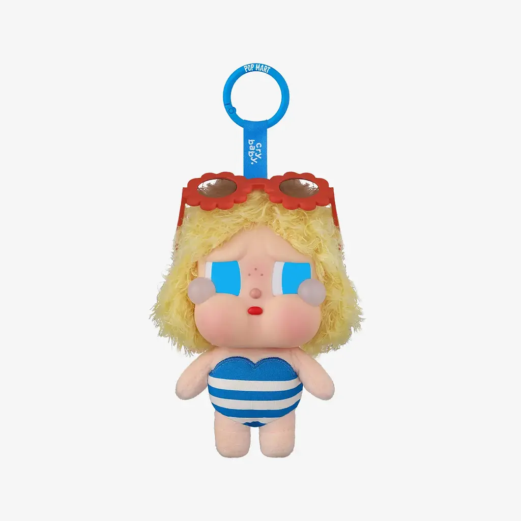 Колекційна м'яка іграшка-сюрприз Pop Mart Crybaby Vacation Mode On (CBVM-01) - фото 2