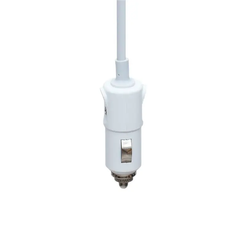 Автомобільний зарядний пристрій із розгалужувачем прикурювача Hoco C1 + 2 USB White - фото 3