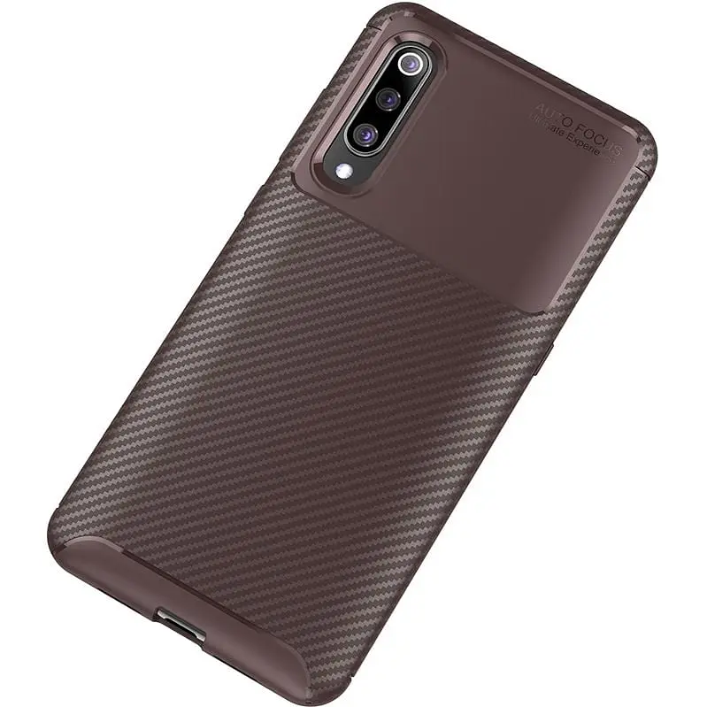 Чохол-накладка Toto TPU Carbon Fiber 1.5 mm Case Xiaomi Mi 9 Coffee - фото 2