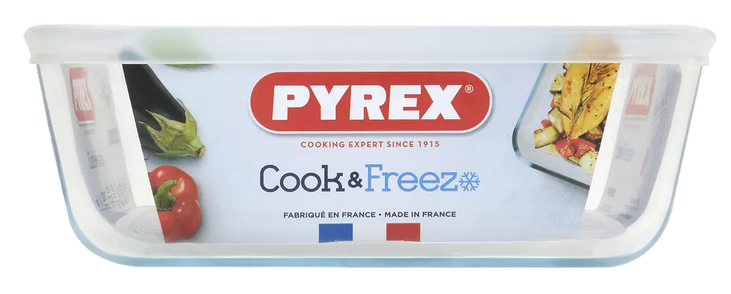 Форма з кришкою Pyrex Cook&Freez 20х20х7 см kuh0015962 - фото 7