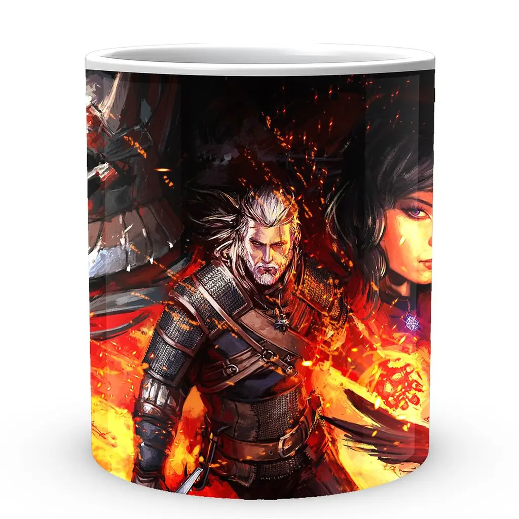 Кухоль GeekLand The Witcher Відьмак TW 002.031 330 мл білий - фото 2