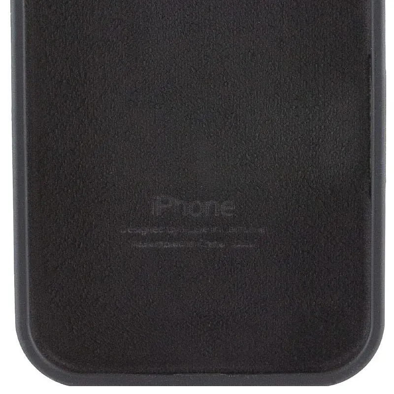 Чохол Epik Silicone Case Full Protective AA для Apple iPhone 16e/17e 6.1" Чорний/Black - фото 4