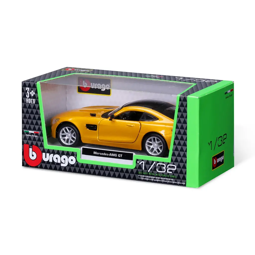 Масштабна модель автомобіля Bburago Mercedes-AMG GT 1:32 (18-43065) - фото 6