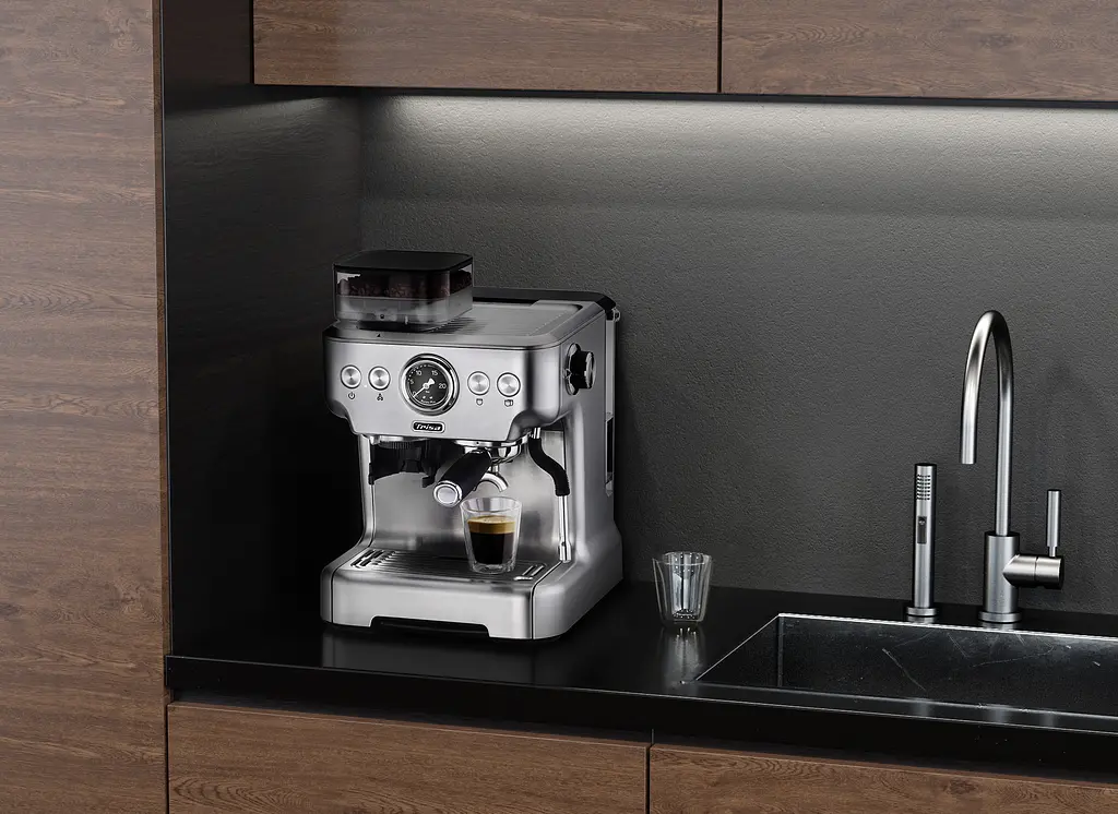 Кавоварка Trisa 6219.7512 Barista Plus срібляста (5654) - фото 5