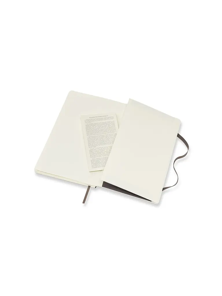 Записник Moleskine Classic середній, Лінійка Коричневий М’який (QP616P14) - фото 5