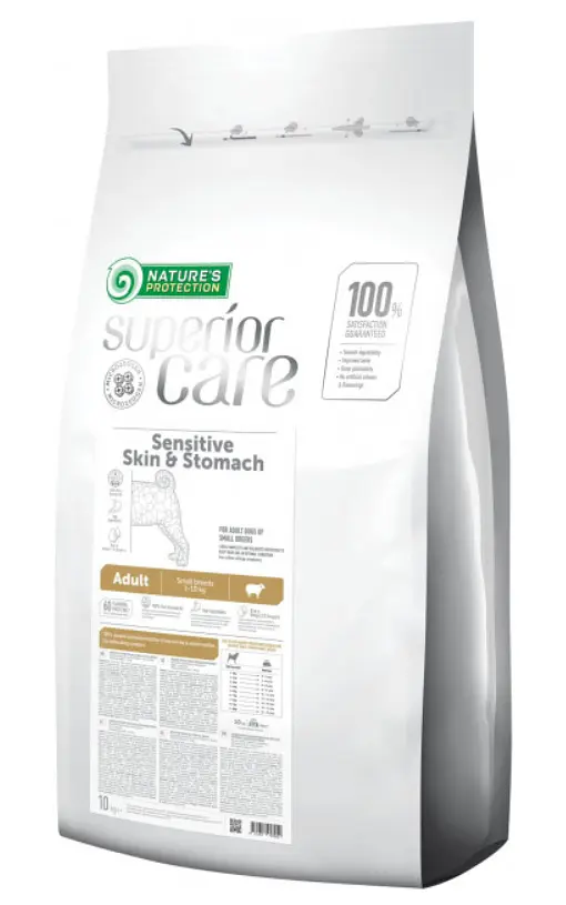 Сухий корм Nature's Protection Superior Care Sensitive Skin&Stomach Adult Small Breeds 1.5 кг для собак - фото 2