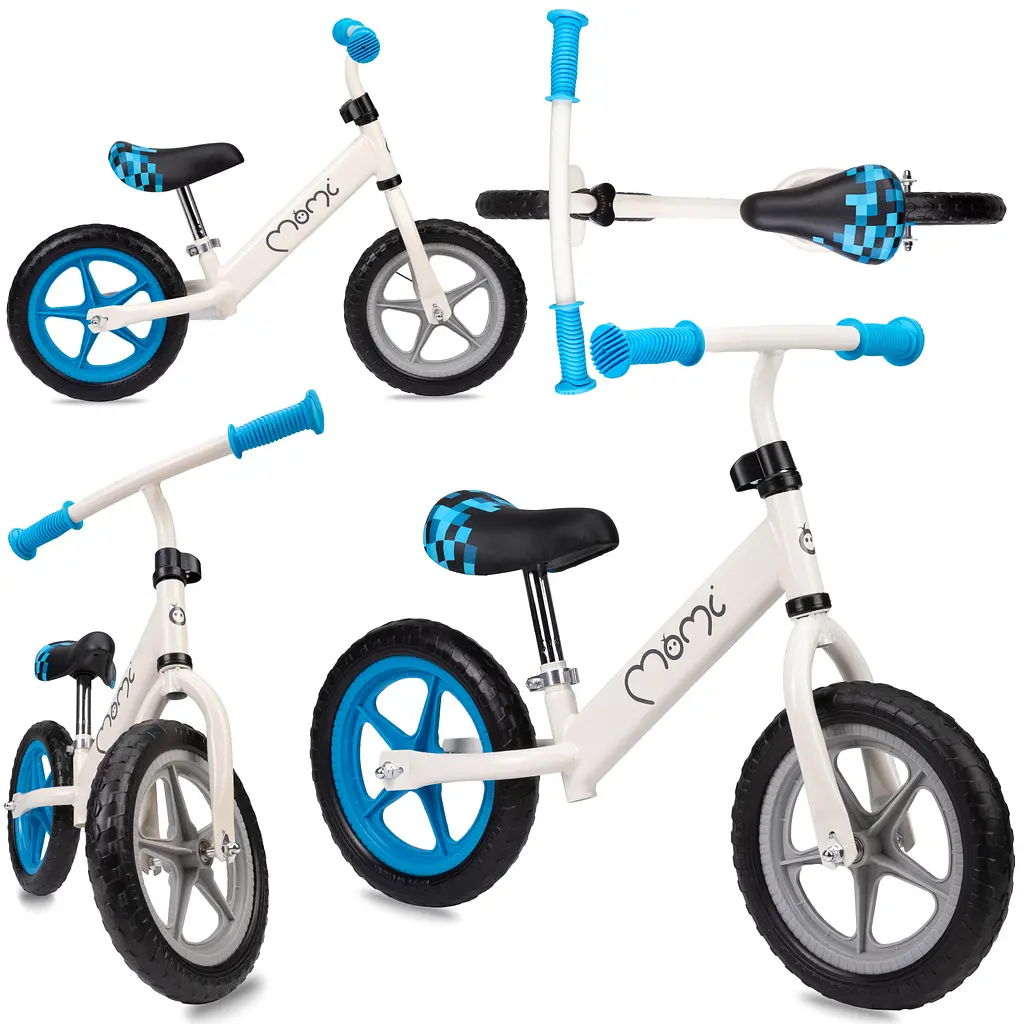 Беговел MoMi Fleet Beige / Blue - фото 9