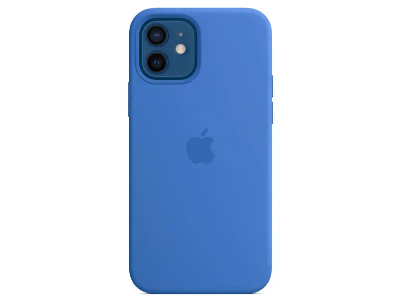Чохол Apple Silicone Case for iPhone 12 Pro Max HQ Capri blue - фото 3
