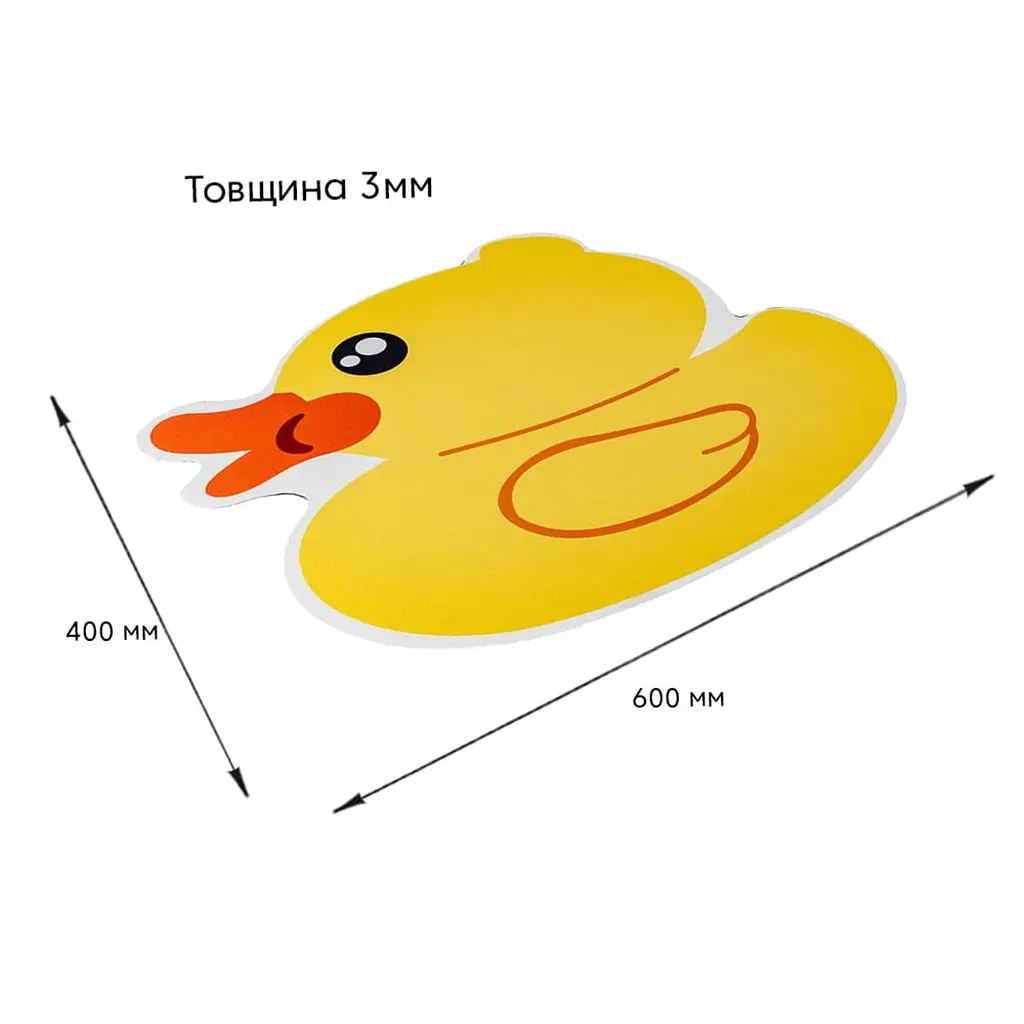 Вологопоглинаючий килимок Качечка 40x60CMx3MM(D) SW-00002561 - фото 2
