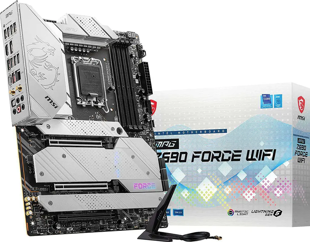 Материнська плата MSI MPG Z690 FORCE WIFI (MPG Z690 FORCE WIFI) (Socket 1700, Intel Z690, ATX) Б/в - фото 6