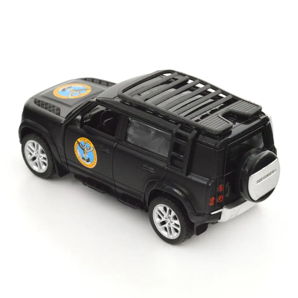 Масштабна модель автомобіля TechnoDrive Автомодель серії Шеврони Героїв - Land Rover Defender 110 - ГУР МО (250364M) - фото 10