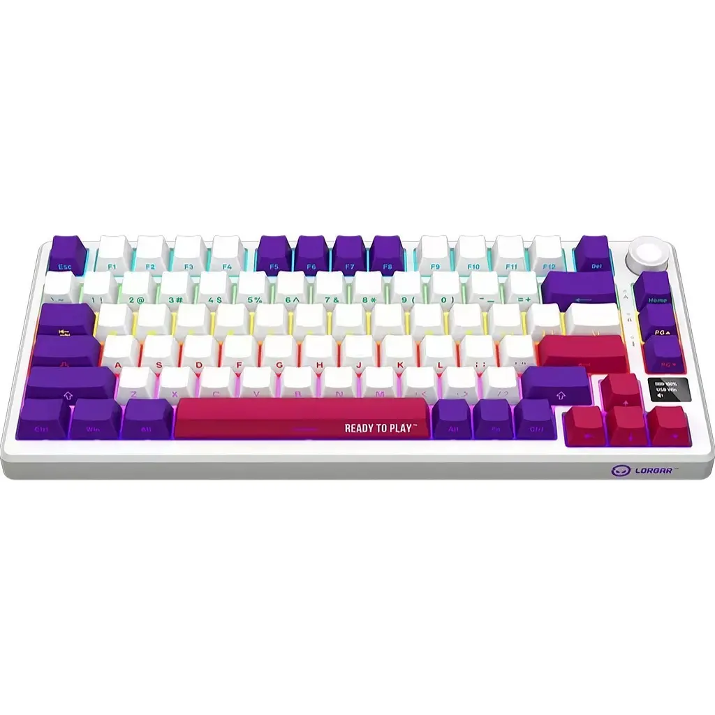 Клавіатура Lorgar KBP7075W Pro White (LRG-KBP7075W-WH-US) [144799] - фото 2