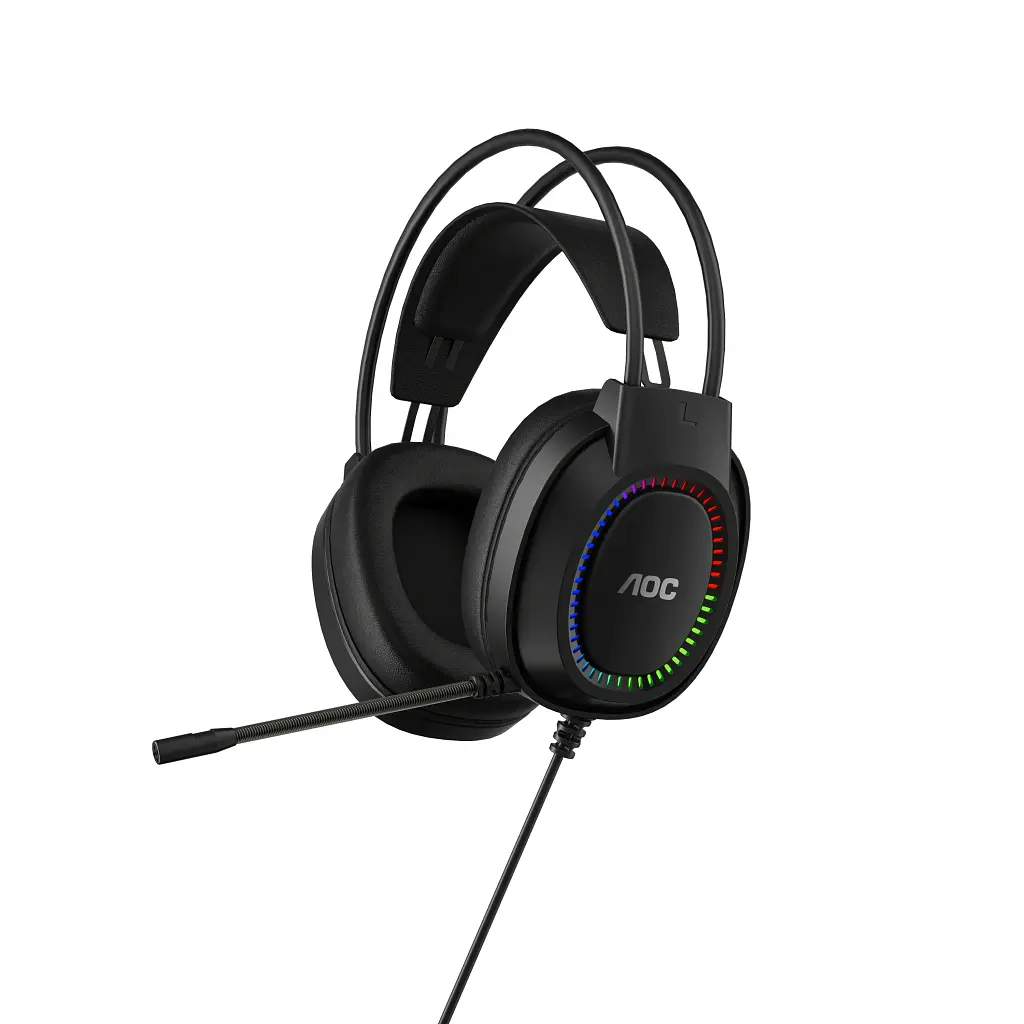 Навушники AOC ACG2500BK RGB Black (ACG2500BK/00) - фото 2