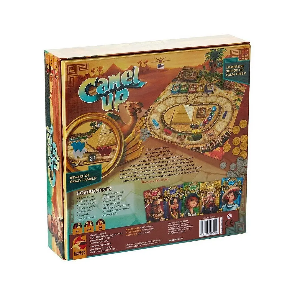 Настольная игра Plan B Games Верблюды вперед 2.0 - фото 2