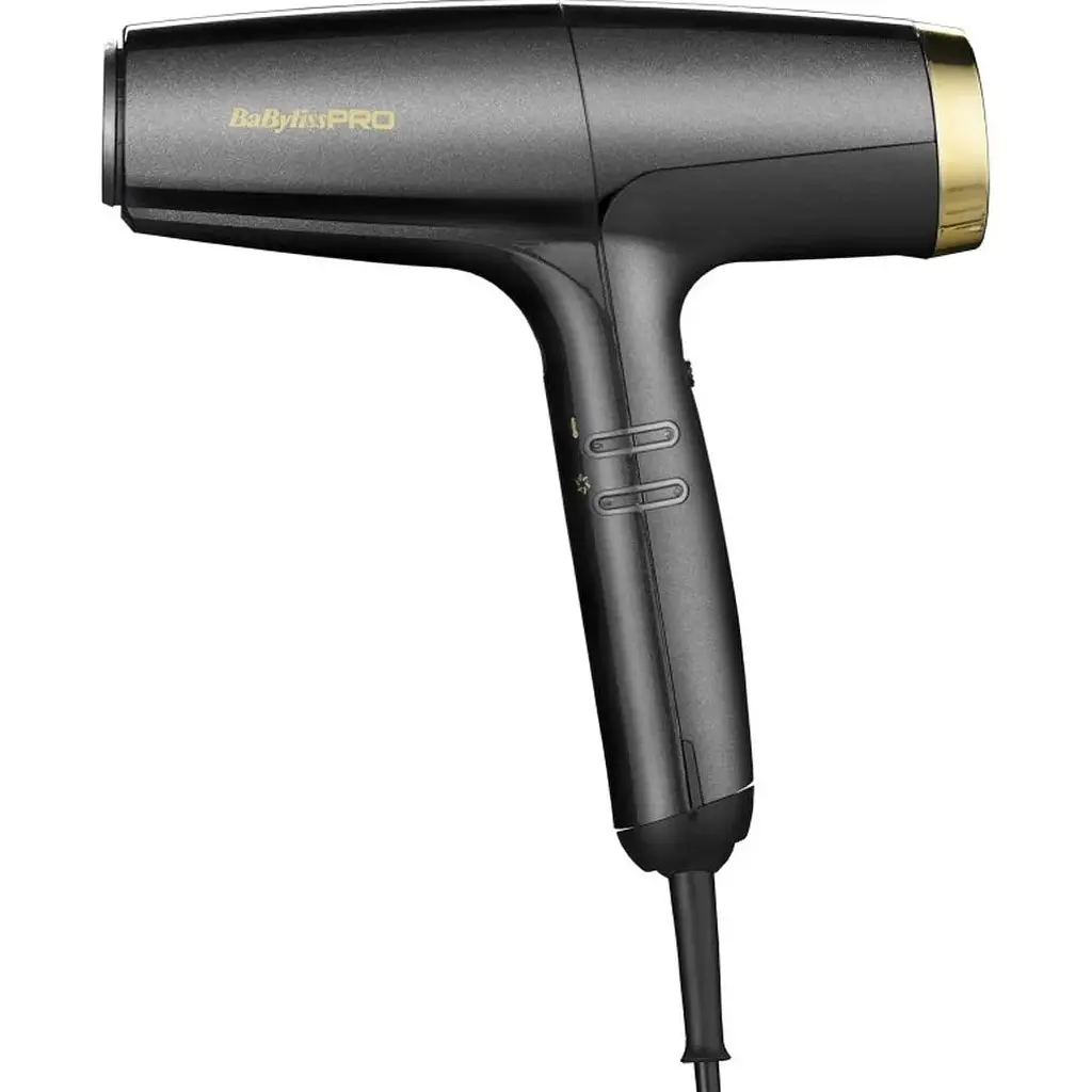 Фен BaByliss PRO Falco BAB8550E Grey/Gold [100835] - фото 2