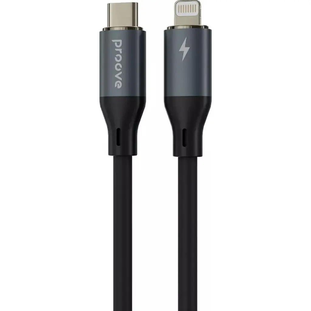 Кабель Proove PowerFull USB-C to Lightning 30W 1.5m Black (CCPF11002101) [130354] - фото 2