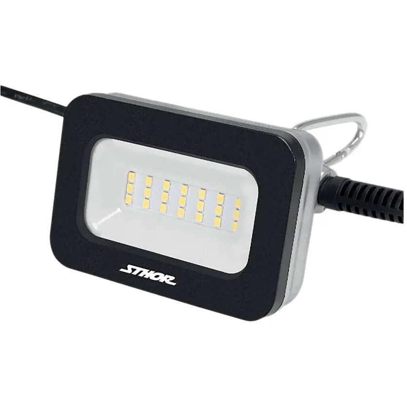 Прожекторы Sthor SMD LED 5 шт. с крючками 230V по 6 Вт 600 Lm 105x65 мм 15.4 м черные (82861) - фото 4