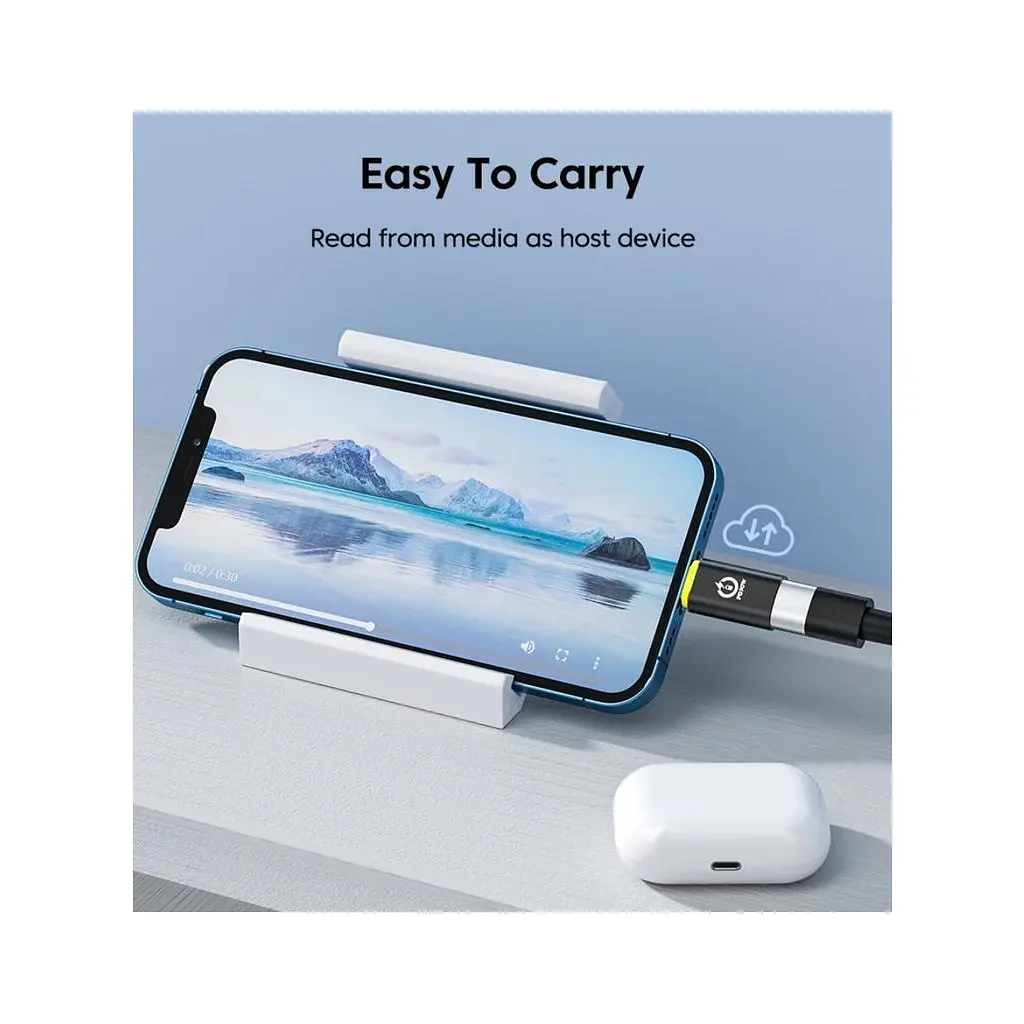 Перехідник USB-C F to Lightning M 30W black XoKo (AC-033) - фото 3