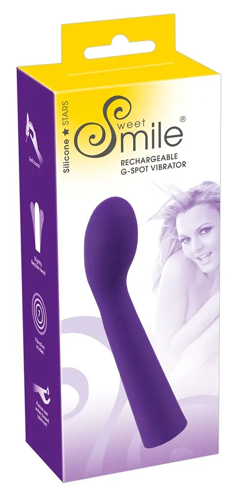 Стимулятор G-точки Sweet Smile G-Spot Purple G-Punkt Vibrator - фото 8