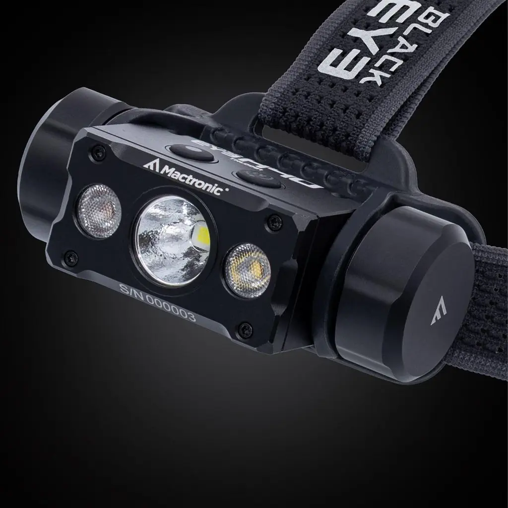Ліхтар налобний Mactronic Black Eye H40 (4000 Lm) Cool White/Red LED Rechargeable Type-C (THL0061) - фото 8