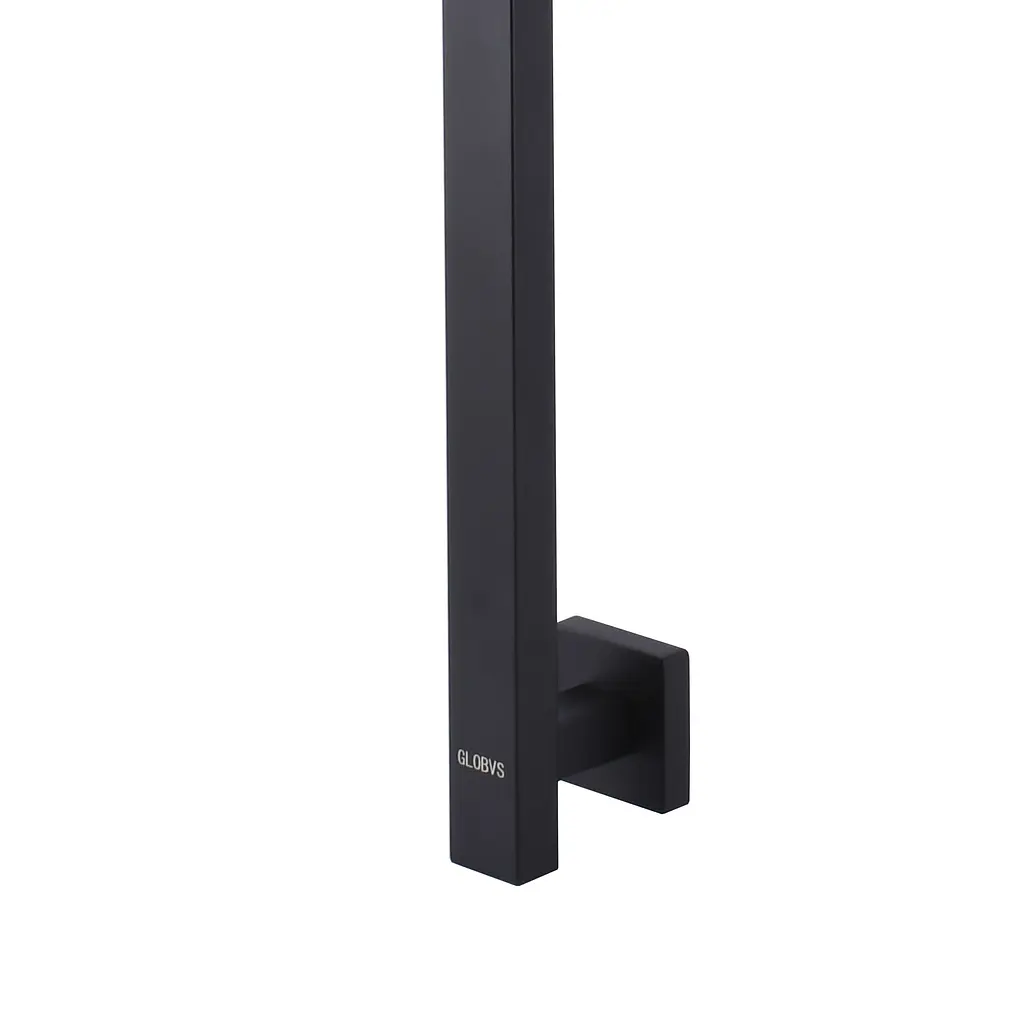 Душевая стойка Globus Lux 1108-BB черная матовая без мыльницы SUS304 L-650мм в коробке Черный матовый - фото 2