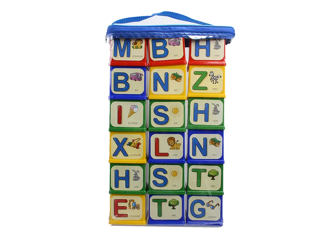Кубики English Alphabet Юніка - фото 3