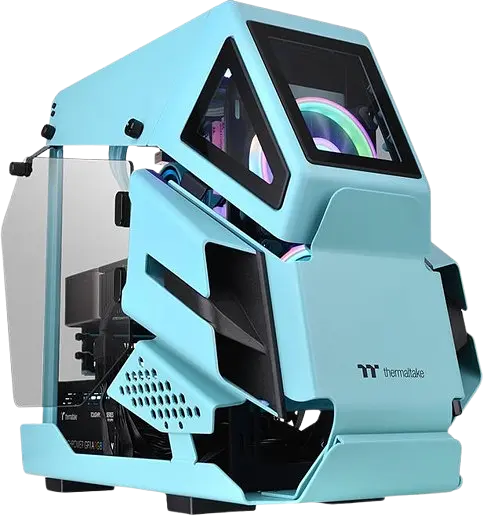 Корпус Thermaltake AH T200 Turquoise (CA-1R4-00SBWN-00) - фото 2