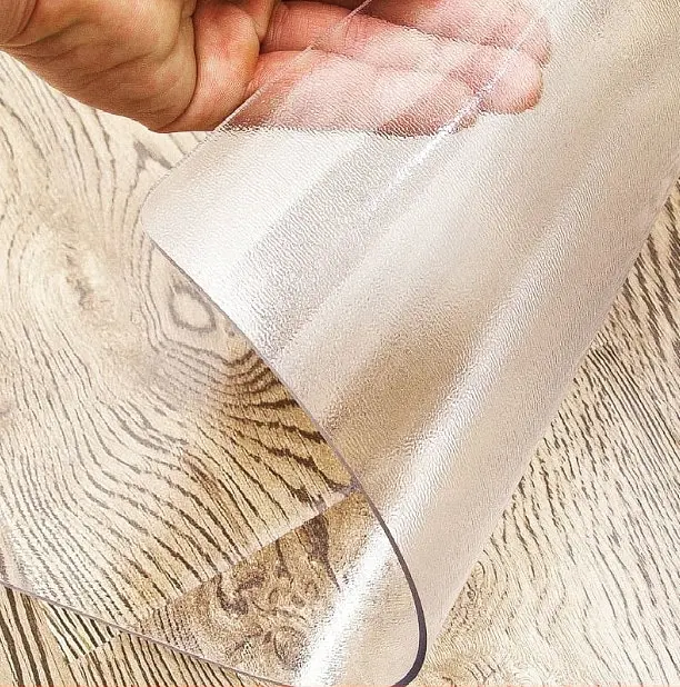 Силіконова скатертину М'яке скло Soft Glass Покриття для меблів 4.0х1.0м (товщина 1.0 мм) Матова - фото 4