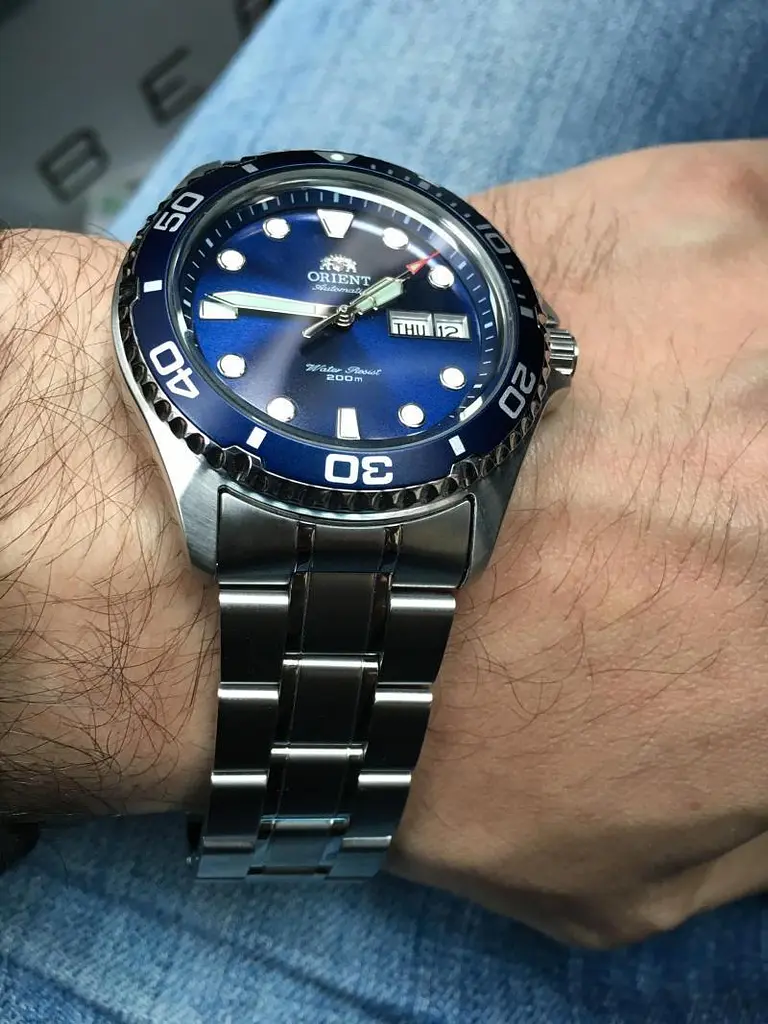 Чоловічий наручний годинник ORIENT FAA02005D9 спортивний механічний з автоподзаводом - фото 2