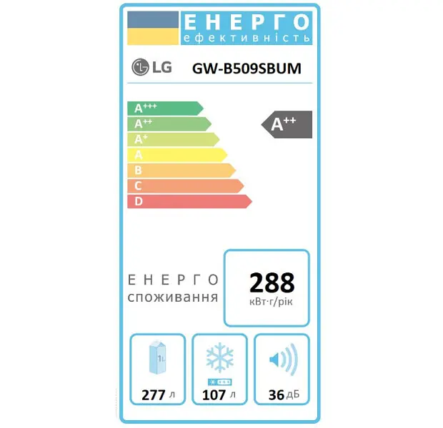Холодильник LG GW-B509SBUM - фото 16