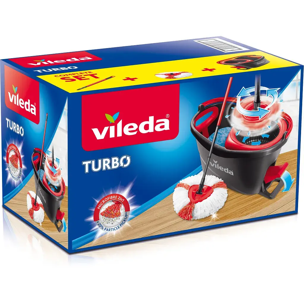 Комплект для прибирання Vileda EasyWring & Clean Turbo (4023103194113) - фото 2