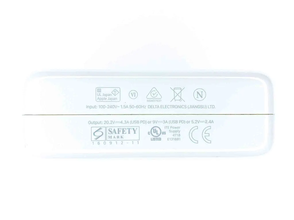 Блок живлення Apple MagSafe 87w USB-C Type-C Power Adapter a1719 - Б/В - фото 4