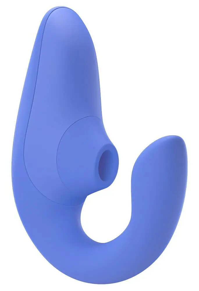 Вагінально-кліторальний стимулятор Womanizer Blend Vibrant Blue