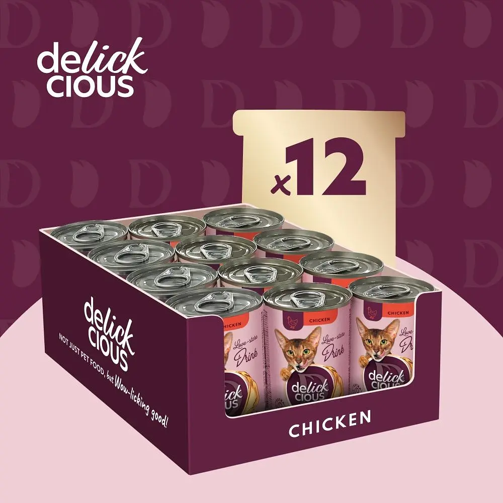 Напиток для кошек Delickcious с курицей 140 г - фото 6